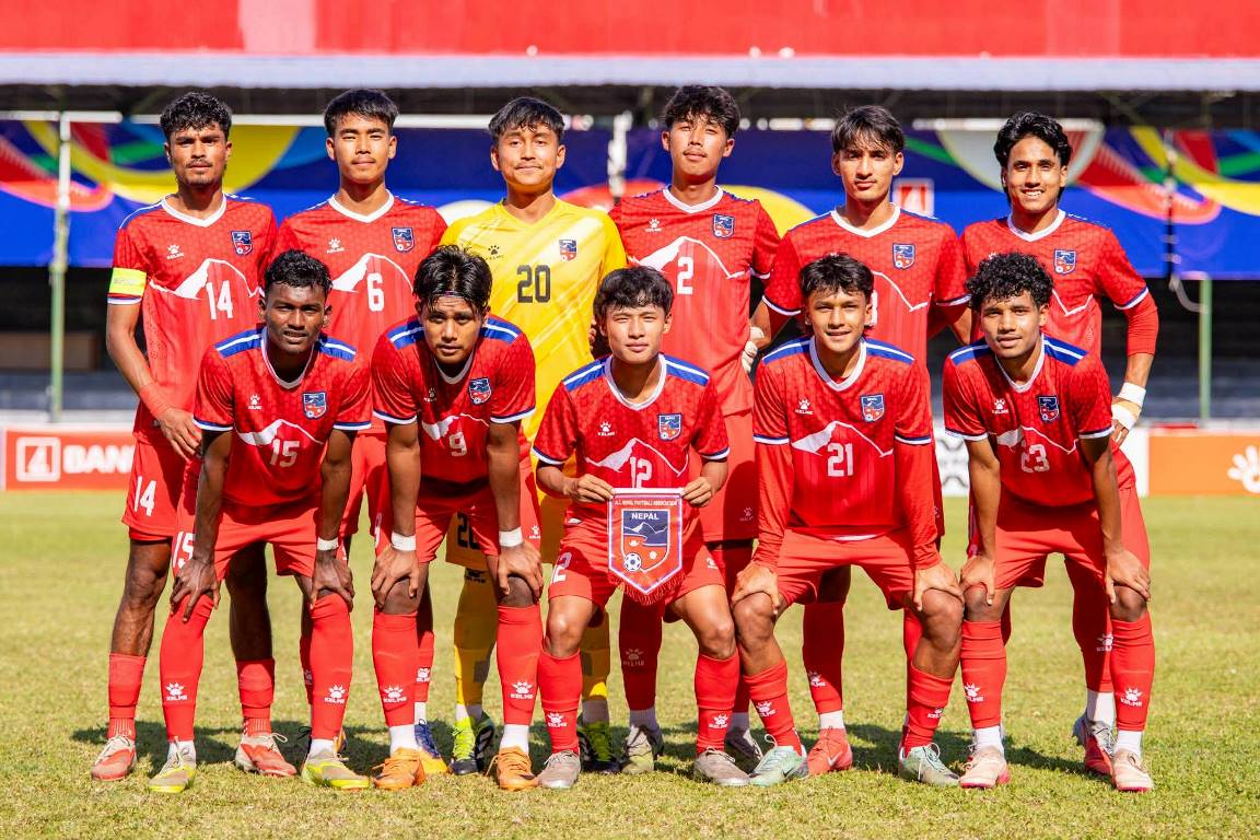 साफ यु-२० च्याम्पियनसिपमा नेपाल बंगलादेशसँग पराजित